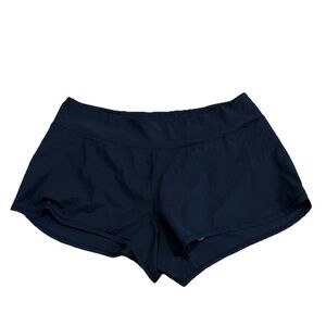 NEW Jolyn Poppy Swim Shorts Size XL Black UPF 50